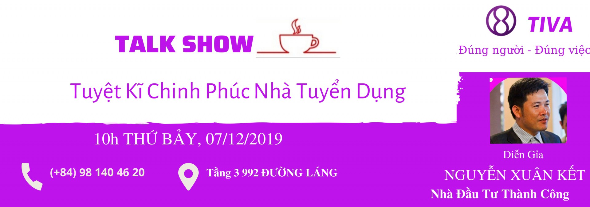 Talk show : " Bí kíp cưa đổ nhà tuyển dụng "